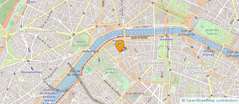 localisation de l'entreprise MONSIEUR LAURENT CASSIGNARD  PARIS