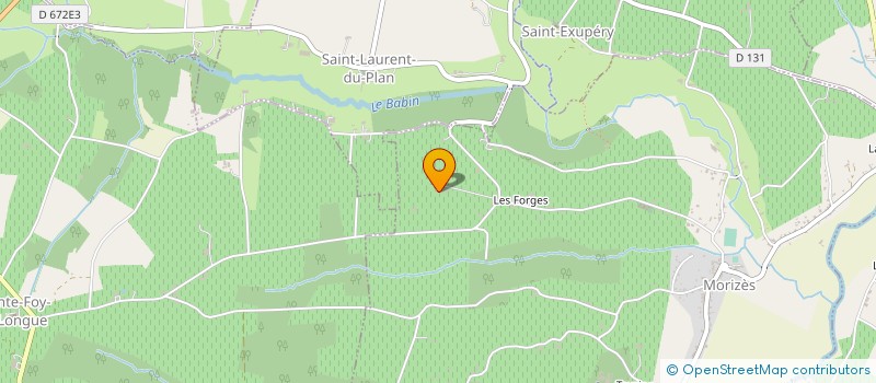 localisation de l'entreprise MONSIEUR LAURENT CASSY  MORIZES