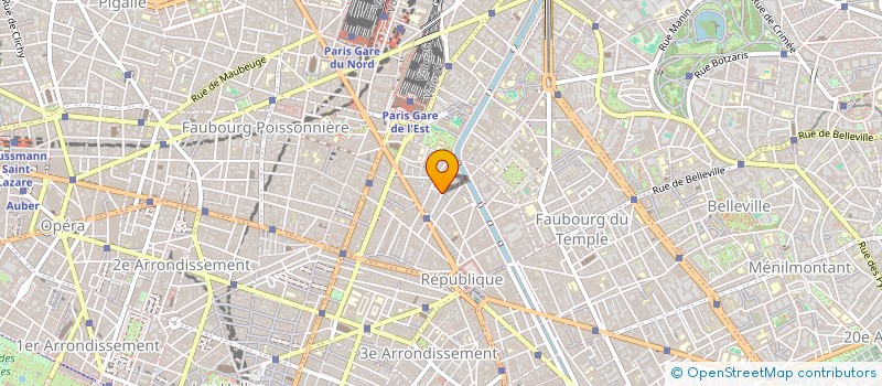 localisation de l'entreprise MONSIEUR LAURENT CASTANET  PARIS