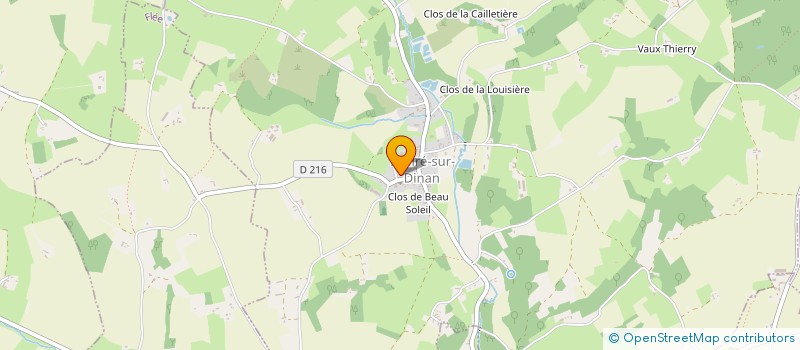 localisation de l'entreprise MONSIEUR LAURENT CASTELLA  THOIRE-SUR-DINAN