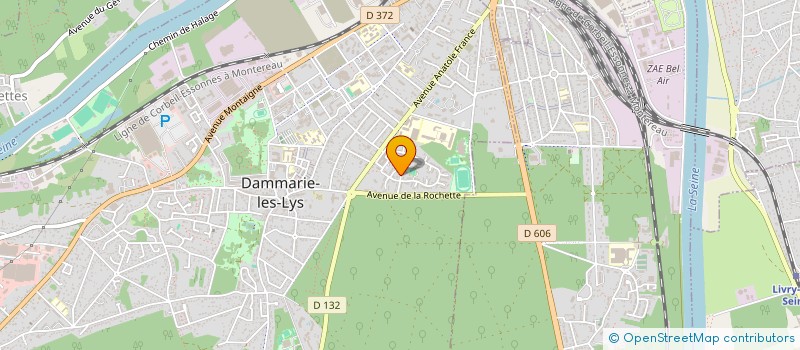 localisation de l'entreprise MONSIEUR LAURENT CASTELLAN à DAMMARIE-LES-LYS