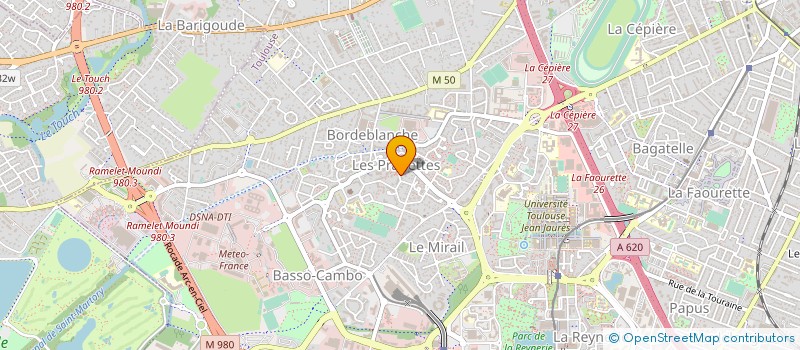 localisation de l'entreprise MONSIEUR LAURENT CASTELLANOS à TOULOUSE