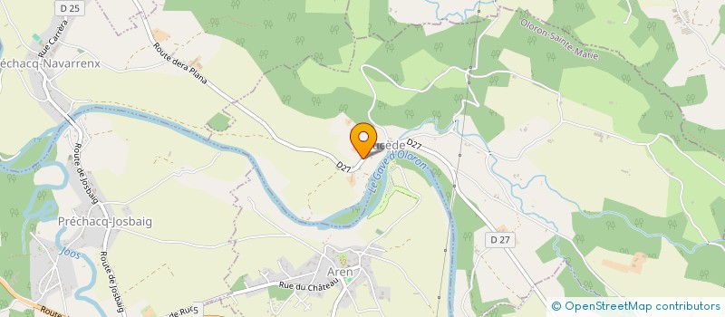 localisation de l'entreprise MONSIEUR LAURENT CASTERA  SAUCEDE