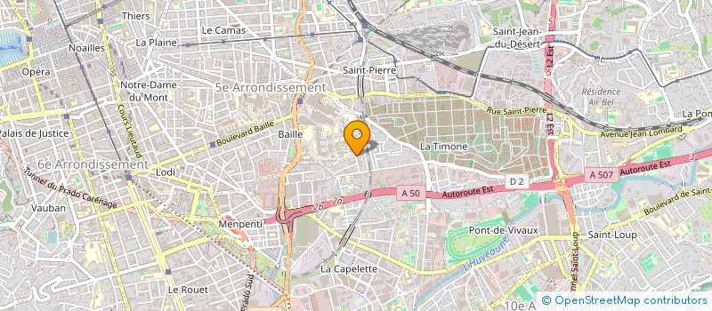 localisation de l'entreprise MONSIEUR LAURENT CASTIGLIONE à MARSEILLE