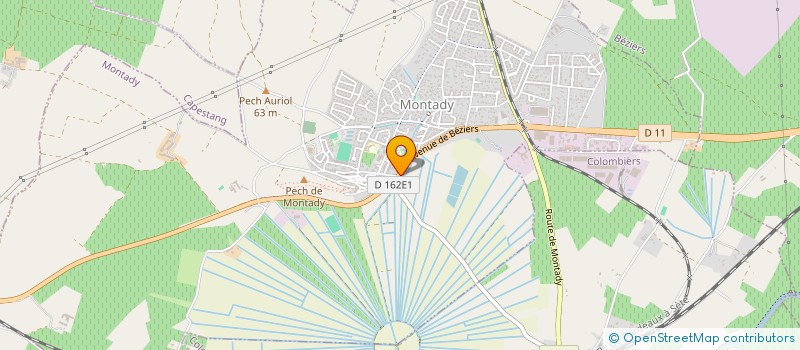 localisation de l'entreprise MONSIEUR LAURENT CATALA  MONTADY