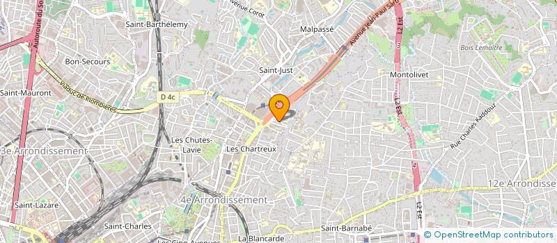 localisation de l'entreprise MONSIEUR LAURENT CATALANO à MARSEILLE