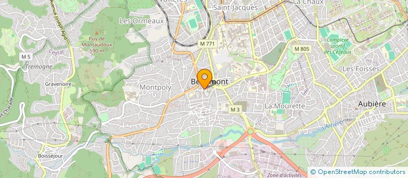 localisation de l'entreprise MONSIEUR LAURENT CATILINA à BEAUMONT