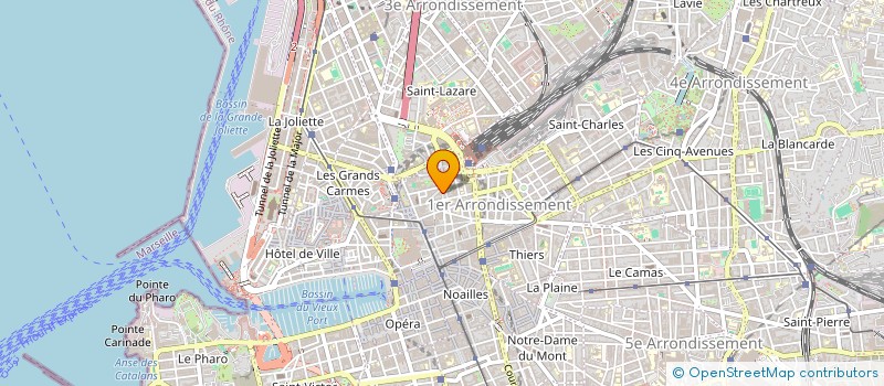 localisation de l'entreprise MONSIEUR LAURENT CAUWET à MARSEILLE