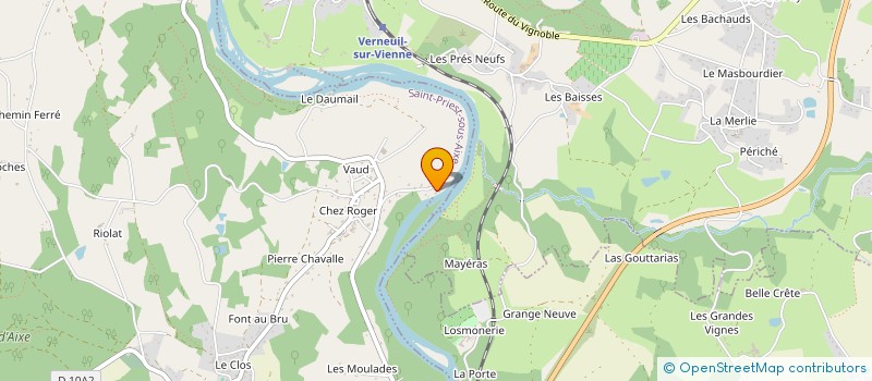 localisation de l'entreprise MONSIEUR LAURENT CAVARROC à SAINT-PRIEST-SOUS-AIXE