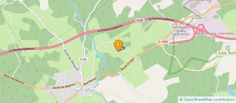 localisation de l'entreprise MONSIEUR LAURENT CAZENEUVE  SAINT-ETIENNE-AUX-CLOS