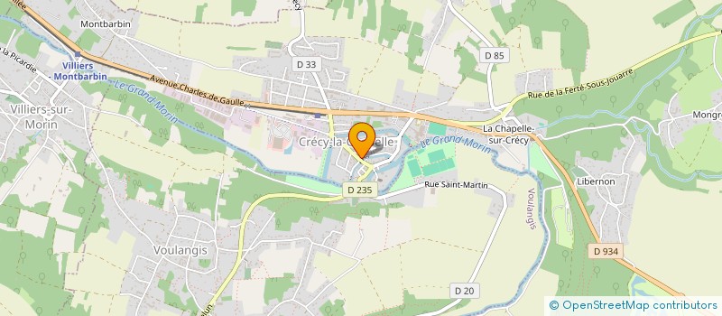 localisation de l'entreprise MONSIEUR LAURENT CECCALDI  CRECY-LA-CHAPELLE