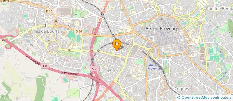 localisation de l'entreprise MONSIEUR LAURENT CELERIER à AIX-EN-PROVENCE