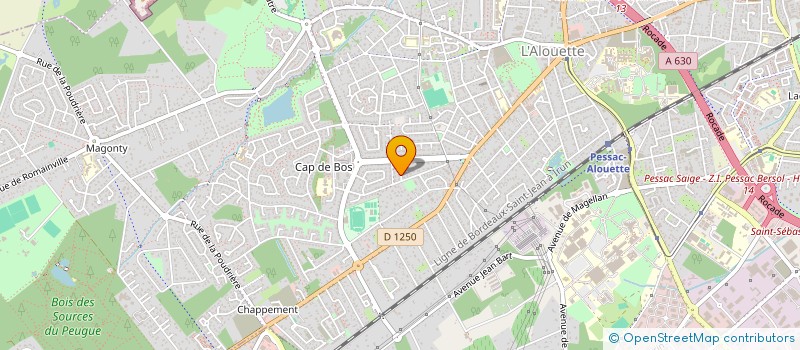 localisation de l'entreprise MONSIEUR LAURENT CERE à PESSAC