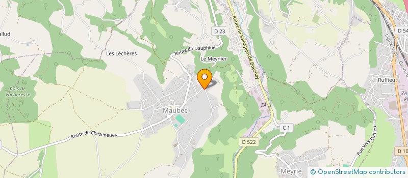 localisation de l'entreprise MONSIEUR LAURENT CERINO à MAUBEC