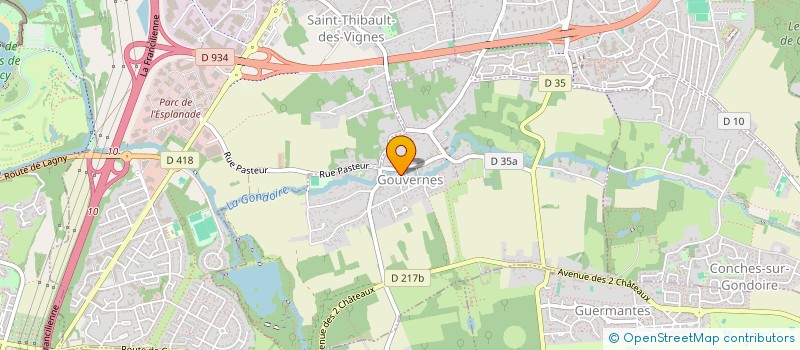 localisation de l'entreprise MONSIEUR LAURENT CERVI  GOUVERNES