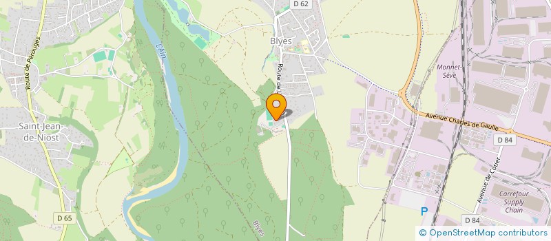 localisation de l'entreprise MONSIEUR LAURENT CHABLI  BLYES