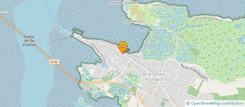 localisation de l'entreprise MONSIEUR LAURENT CHAILLE  BOURCEFRANC-LE-CHAPUS