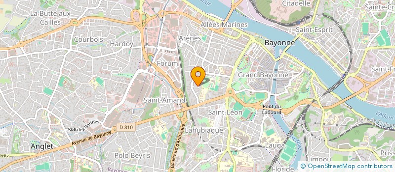 localisation de l'entreprise MONSIEUR LAURENT CHAINE  BAYONNE