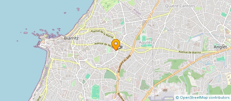 localisation de l'entreprise MONSIEUR LAURENT CHAINE  BIARRITZ