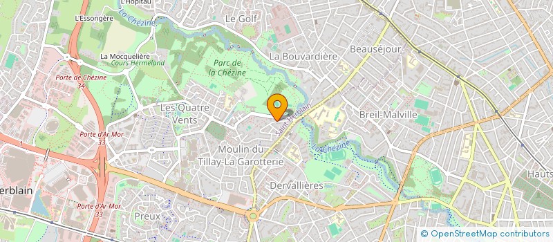 localisation de l'entreprise MONSIEUR LAURENT CHAIX  SAINT-HERBLAIN