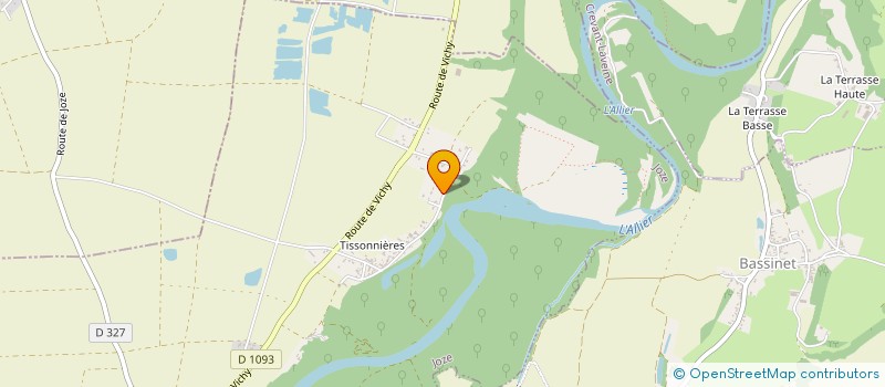 localisation de l'entreprise MONSIEUR LAURENT CHALUS  JOZE