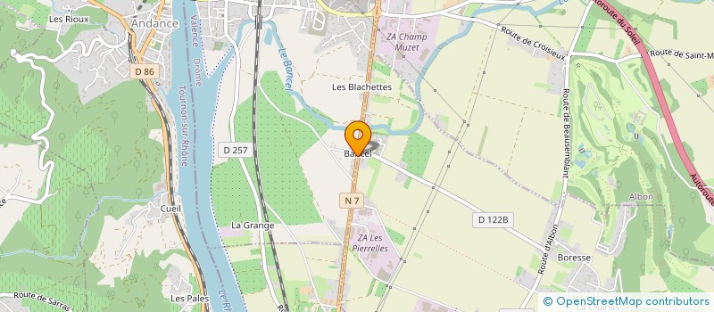 localisation de l'entreprise MONSIEUR LAURENT CHAMBERT  ANDANCETTE