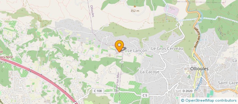 localisation de l'entreprise MONSIEUR LAURENT CHAMBON à SANARY-SUR-MER