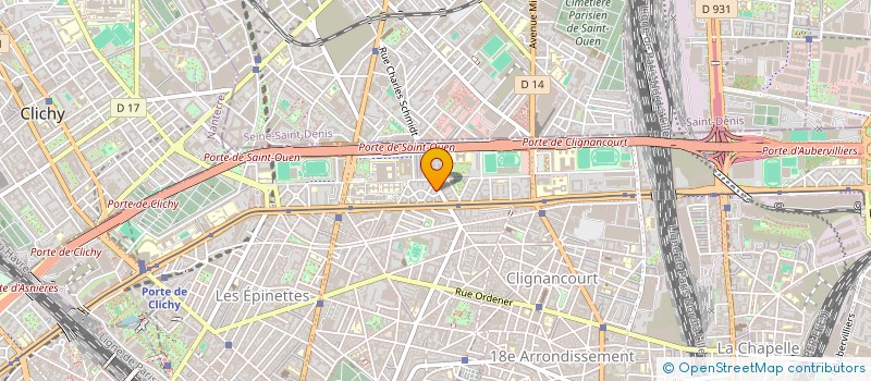 localisation de l'entreprise MONSIEUR LAURENT CHAMBRELLAN  PARIS