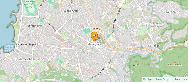 localisation de l'entreprise MONSIEUR LAURENT CHAMPAIN à MARSEILLE