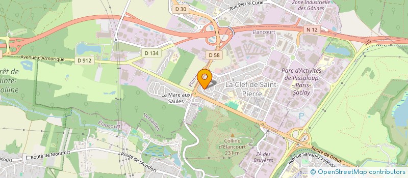 localisation de l'entreprise MONSIEUR LAURENT CHAN à ELANCOURT