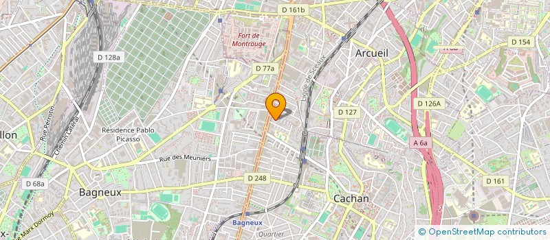 localisation de l'entreprise MONSIEUR LAURENT CHAOUAT à CACHAN