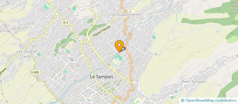 localisation de l'entreprise MONSIEUR LAURENT CHAPEYRON à LE TAMPON