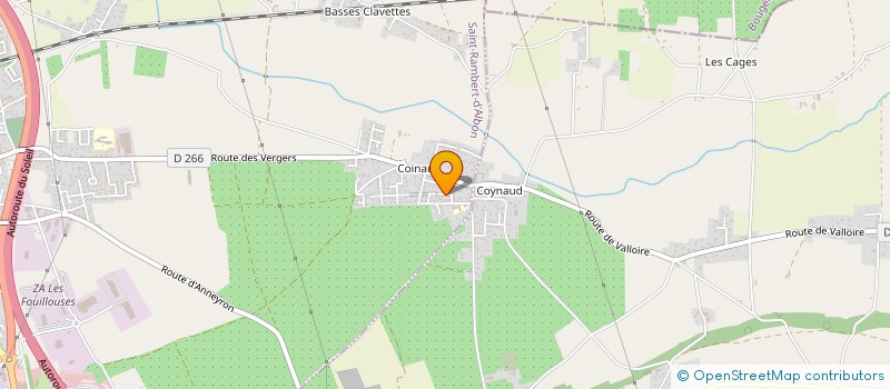 localisation de l'entreprise MONSIEUR LAURENT CHAPPAT  SAINT-RAMBERT-D'ALBON