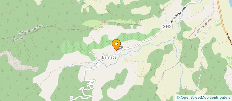 localisation de l'entreprise MONSIEUR LAURENT CHAPTINEL  BARNAVE