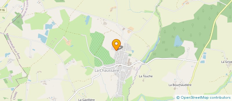 localisation de l'entreprise MONSIEUR LAURENT CHARBONNIER  BEAUPREAU-EN-MAUGES