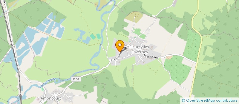 localisation de l'entreprise MONSIEUR LAURENT CHARDON  FLEUREY-LES-FAVERNEY