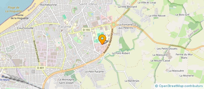 localisation de l'entreprise MONSIEUR LAURENT CHARLES  SAINT-MALO