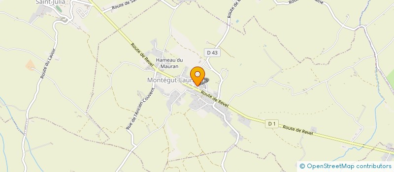 localisation de l'entreprise MONSIEUR LAURENT CHARNAY  SAINT-JULIA