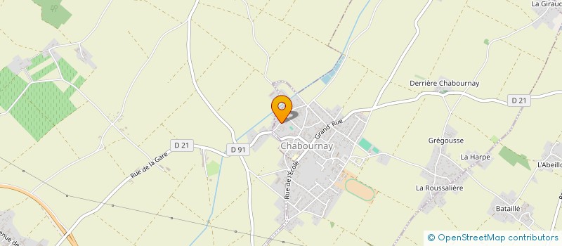 localisation de l'entreprise MONSIEUR LAURENT CHARPENTIER  CHABOURNAY