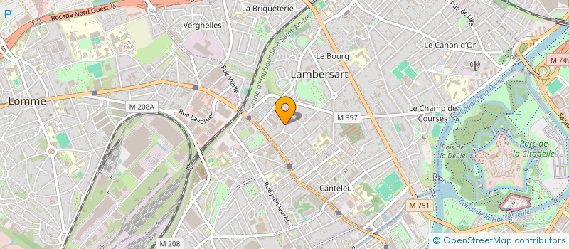 localisation de l'entreprise MONSIEUR LAURENT CHARRUET à LAMBERSART