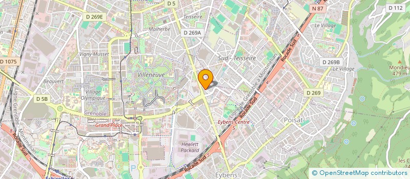 localisation de l'entreprise MONSIEUR LAURENT CHASSAGNE à EYBENS