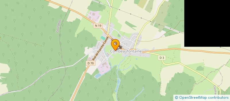 localisation de l'entreprise MONSIEUR LAURENT CHATELET  COMBEAUFONTAINE