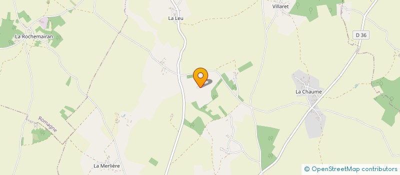 localisation de l'entreprise MONSIEUR LAURENT CHATELLIER  LA CHAPELLE-BATON