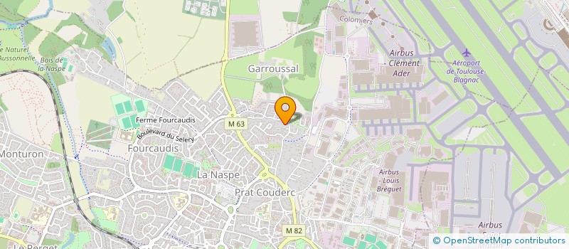 localisation de l'entreprise MONSIEUR LAURENT CHAUMARAT à COLOMIERS