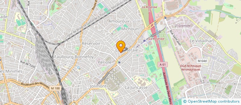 localisation de l'entreprise MONSIEUR LAURENT CHAUMEIL à TOULOUSE