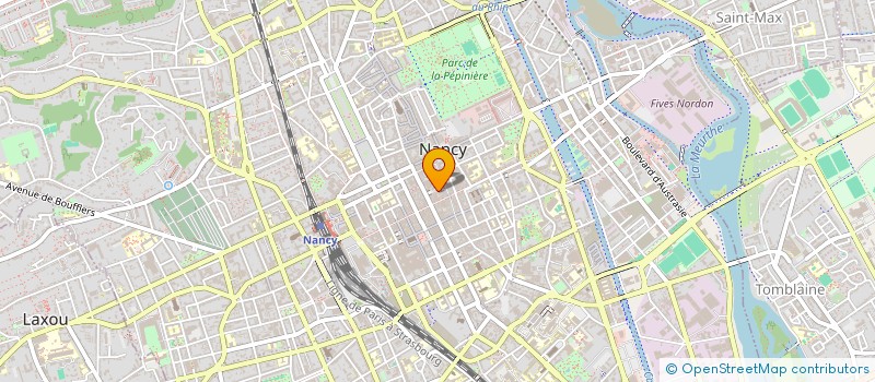 localisation de l'entreprise MONSIEUR LAURENT CHAVAROT  NANCY