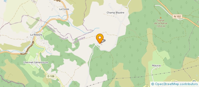 localisation de l'entreprise MONSIEUR LAURENT CHAZE  LESPERON