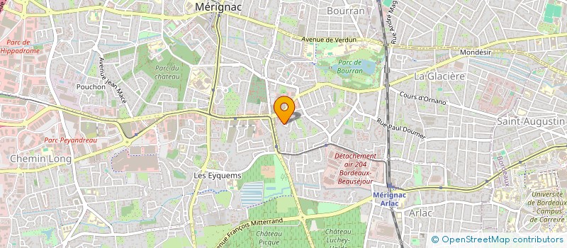 localisation de l'entreprise MONSIEUR LAURENT CHECA  MERIGNAC