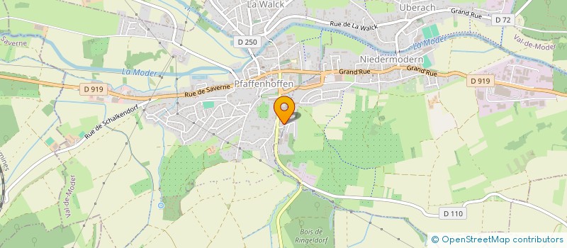 localisation de l'entreprise MONSIEUR LAURENT CHENOT  VAL-DE-MODER