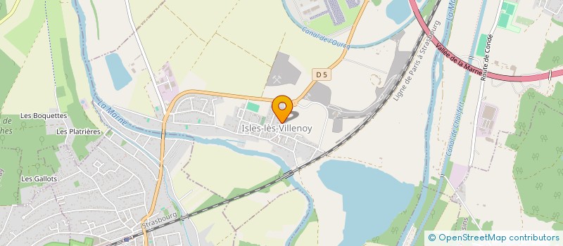 localisation de l'entreprise MONSIEUR LAURENT CHEVALIER  ISLES-LES-VILLENOY